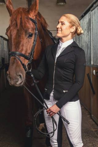 Veste de concours ZIP CHIC - Cavalliera - Technologie Second Skin