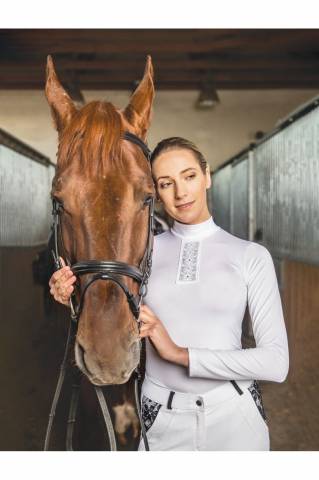 Chemise de concours SILVER POP - Cavalliera - Manches longues