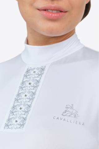 Chemise de concours SILVER POP - Cavalliera - Manches longues