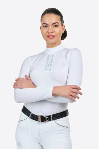 Chemise de concours SILVER POP - Cavalliera - Manches longues