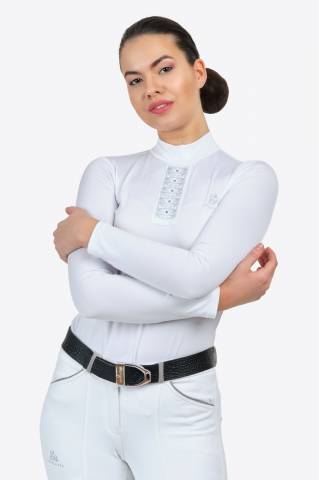 Chemise de concours SILVER POP - Cavalliera - Manches longues