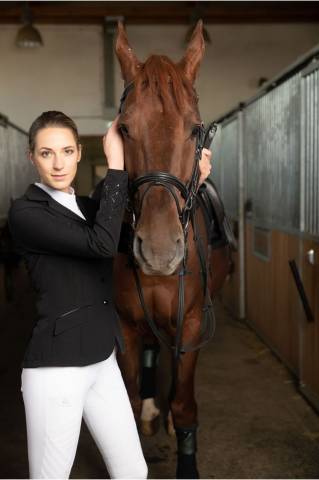Veste de concours MADEMOISELLE - Cavalliera - Softshell technique