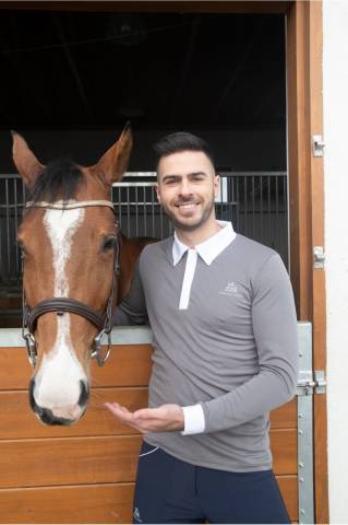 Chemise de concours GENTLEMAN - Cavalliera - Manches longues