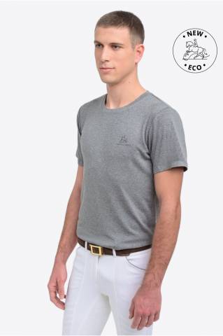 T-shirt équitation manches courtes - Cavalliera - Tissu naturel