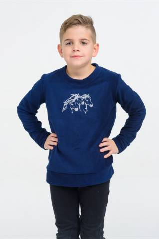 Pull d'équitation pour enfants - IVY - Cavalliera - Fleece ultra doux
