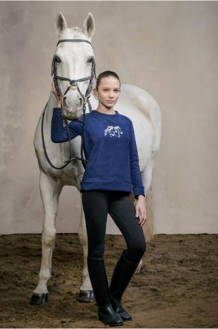 Pull d'équitation pour enfants - IVY - Cavalliera - Fleece ultra doux