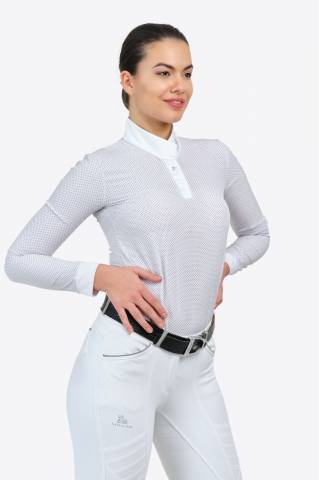 Polo de concours PALAIS ROYAL - Cavalliera - Manches longues