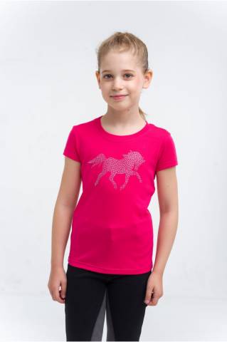 Haut d'équitation CRYSTAL FOAL - Cavalliera - Manches courtes