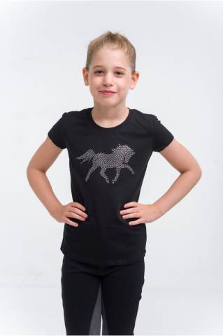 Haut d'équitation CRYSTAL FOAL - Cavalliera - Manches courtes