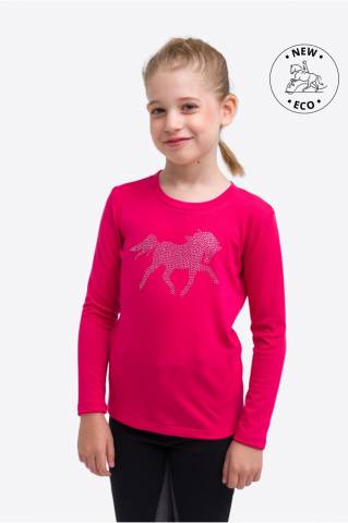 Haut d'équitation pour enfants CRYSTAL FOAL - Cavalliera - Manches longues