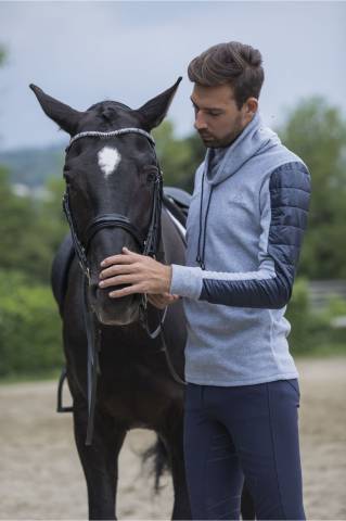 Sweat homme technique - Cavalliera - Fleece chaud