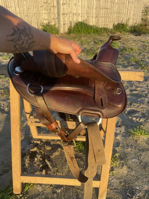 Selle Western Startrekk Deuber Shorty Taille 3 – rare