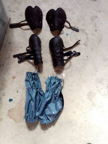 Lot de matériel d'équitation