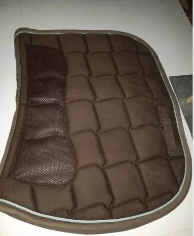 tapis  de selle marron