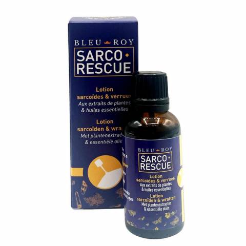 Lotion naturelle pour sarcoïdes & verrues Sarco Rescue - Bleu Roy - 30 ML