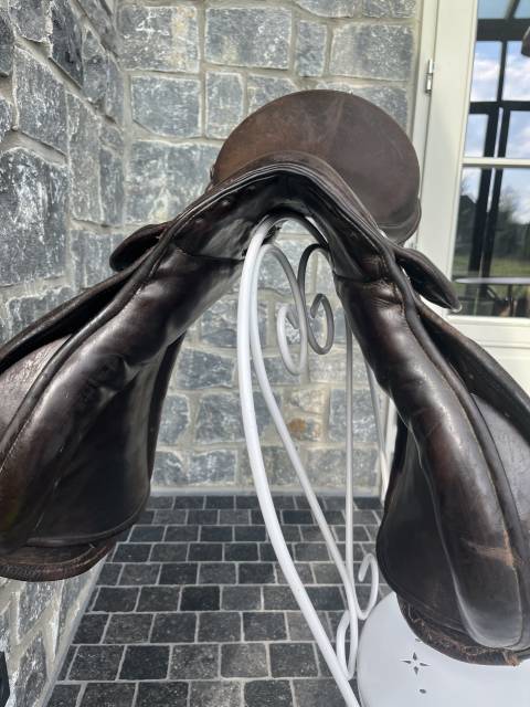 Selle mixte Zaldi cuir