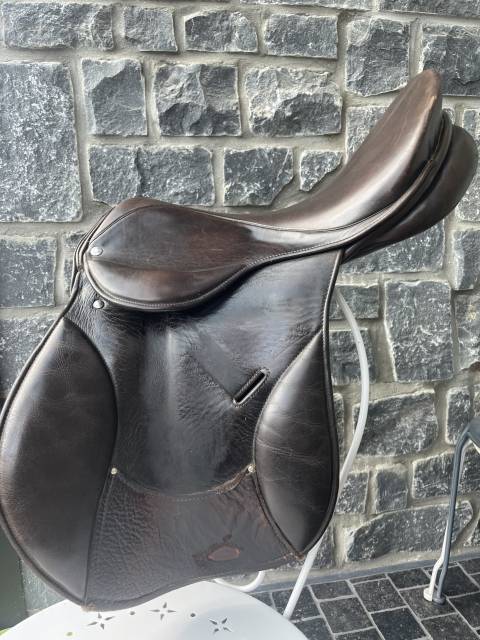 Selle mixte Zaldi cuir