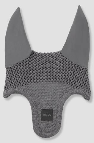 Bonnet anti-mouches Greymelange Gris - Boss Equestrian