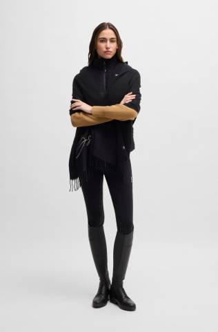 Foulard Logo Noir - Boss Equestrian - Tricot doux