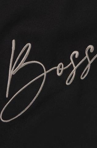 Foulard Logo Noir - Boss Equestrian - Tricot doux