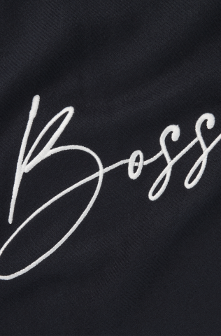 Foulard Logo Sky Captain - Boss Equestrian - Franges élégantes