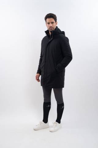 Parka chaude Achille - Harcour - Déperlant, coupe droite