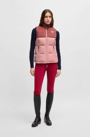 Doudoune sans manches VIOLA CORD PUFFER - Boss Equestrian