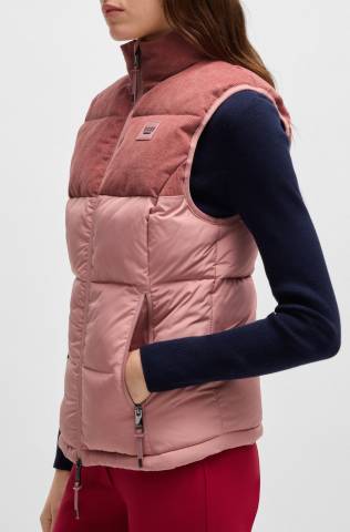 Doudoune sans manches VIOLA CORD PUFFER - Boss Equestrian