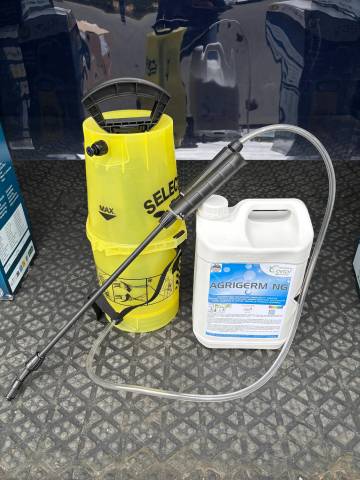 Kit désinfectant bactéricide et virucide - Agrigerm NG