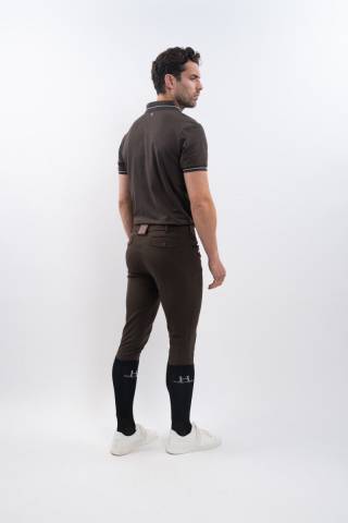 Pantalon équitation homme Barmino - Harcour - Grip genoux