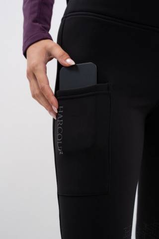 Legging polaire Lili - Harcour - Intérieur doux, grip silicone