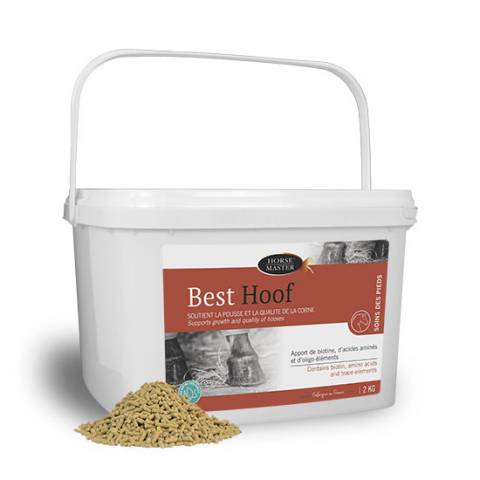 Complément nutritionnel BEST HOOF BIOTINE 2KG - Horse Master