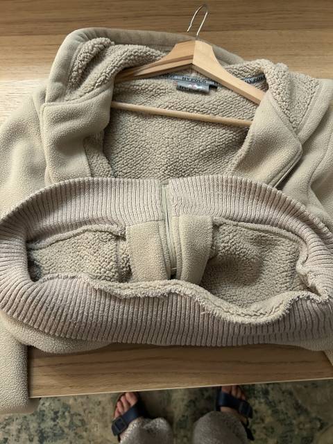 Veste chaude intérieur moumoute