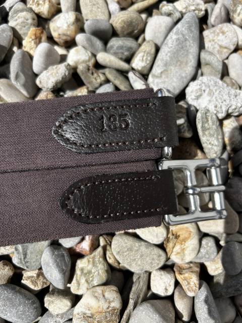 Sangle bavette ÉQUIPE Easy taille 135 marron (neuve)