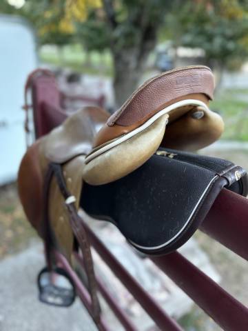 Selle GBS semi creuse 17.5