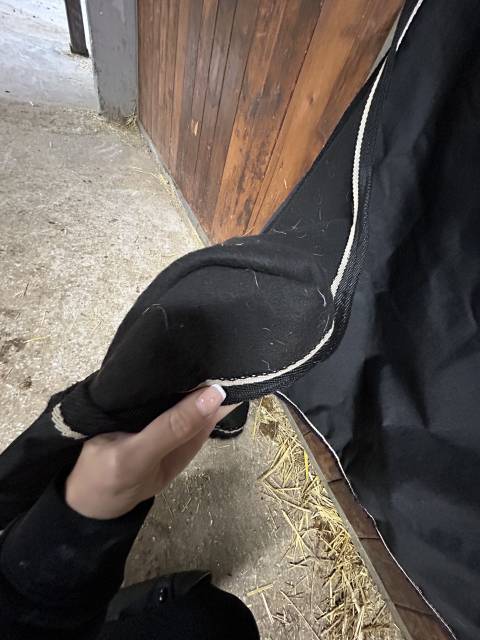 COUVRE REINS IMPERMÉABLE DOUBLE POLAIRE