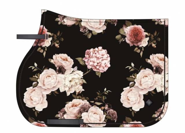Tapis de selle Rebel Flower - Imperial Riding - Matelassage original