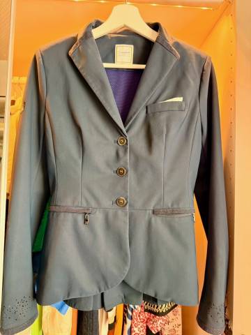 Veste concours samshield Victorine 36 bleu marine