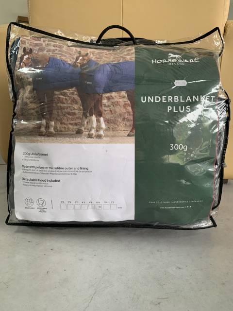 Doublure Horseware avec couvre cou