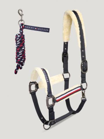 Set licol et longe Yale avec fourrure - Tommy Hilfiger