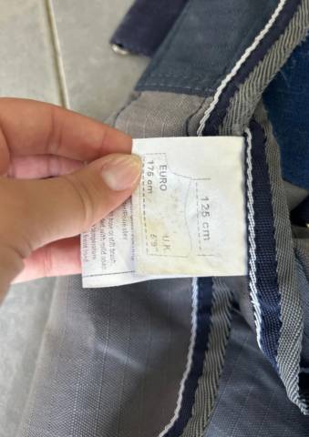 Equithème Couverture Imperméable Tyrex 600D 50g Marine/