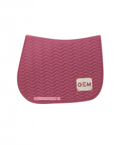 Tapis de selle TOUC TOUC Obstacle Rose - GEM