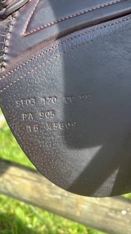 Selle CWD 17’ châtaigne 