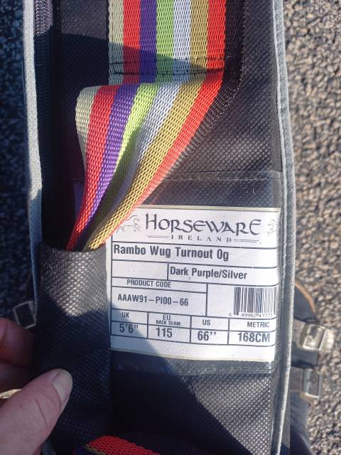 Couverture imperméable Horseware high neck