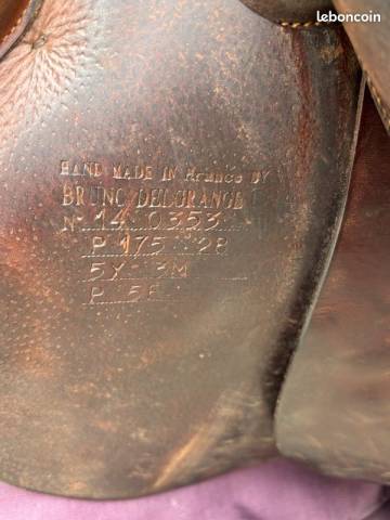 Selle Bruno Delgrange Partition 17,5 5X/3M