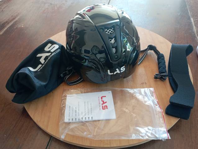 Casque LAS XT-E noir neuf taille S-M 54-58