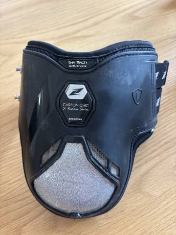 Protèges boulets  Zandona Carbon chic noir