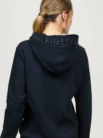 Sweat à capuche Laurens Strass - Tommy Hilfiger - Technique et féminin