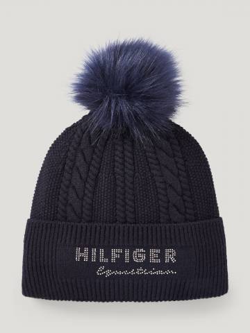 Bonnet Perry Strass - Tommy Hilfiger - Tricot doux