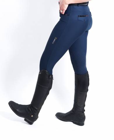 Pantalon Alpha bleu marine - JL Jump - Confort et élégance